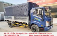 Giá xe tải 3.5 tấn tera350 động cơ isuzu thùng 4m9 